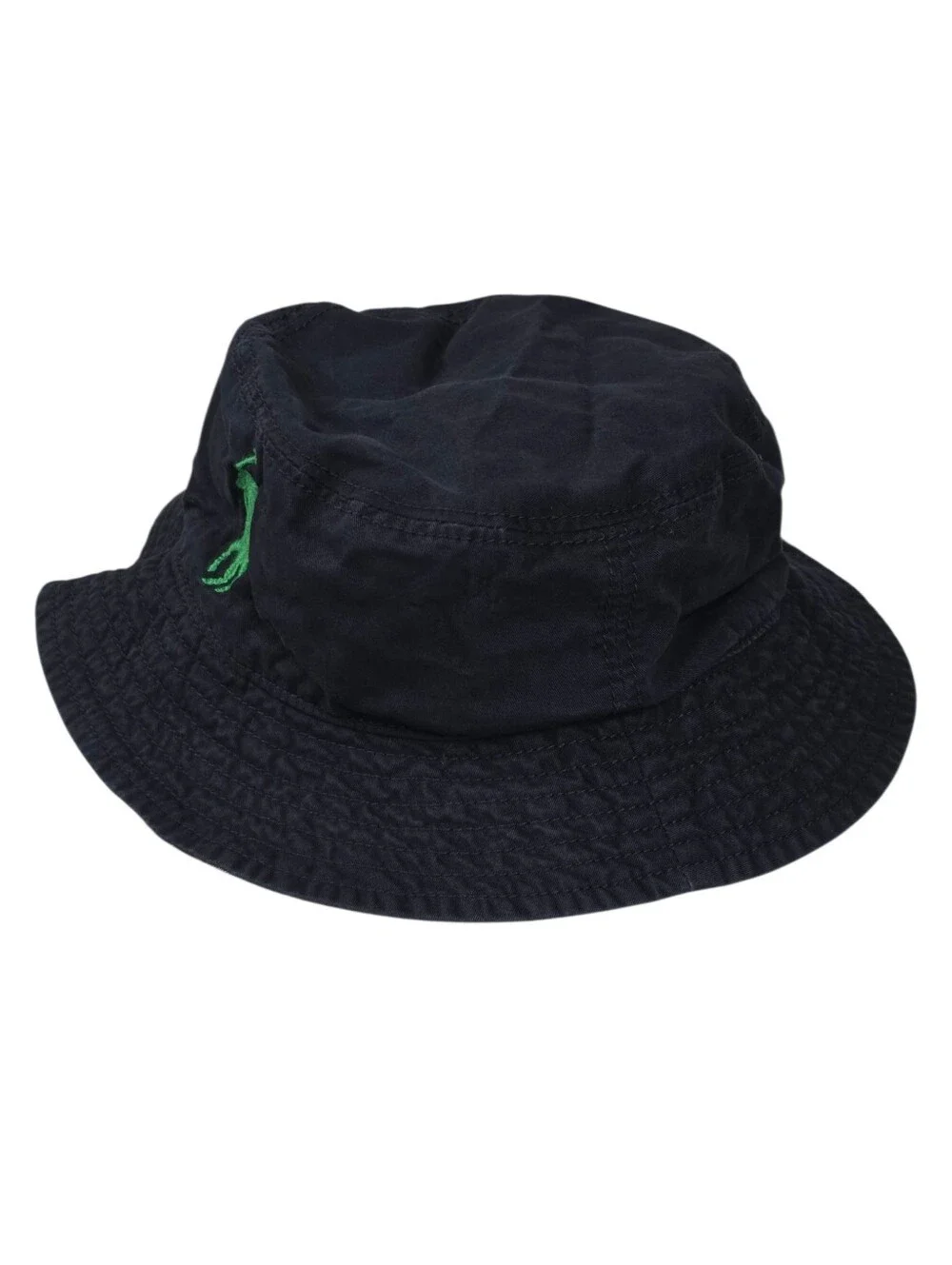 Polo Ralph Lauren Reversible Madras Plaid Bucket Hat Youth S/M Pony Logo Preppy